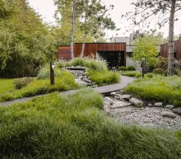 Soft landscape curves symbolizing natural outdoor flow and balance